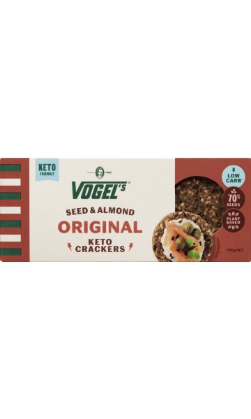 Seed & Almond Original Keto Crackers