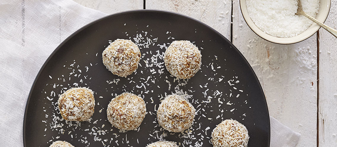 date lime coconut balls