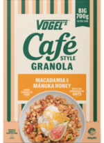 vogels cafe style macadamia manuka honey granola