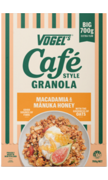 Café Style Macadamia & Manuka Honey Granola